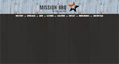Desktop Screenshot of mission-bbq.com